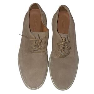 Allen Edmonds "HENDERSON" Men's Lace-Up Derby Sneakers Size 11‎ D Bone Suede